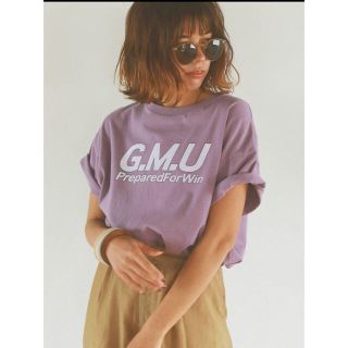 アングリッド(Ungrid)のungrid G.M.UロゴプリントTee(Tシャツ(半袖/袖なし))