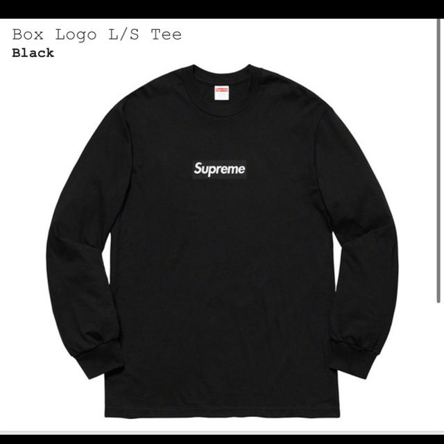 Supreme(シュプリーム)のL Supreme Box Logo L/S Tee シュプリーム ボックスロゴ メンズのトップス(Tシャツ/カットソー(七分/長袖))の商品写真