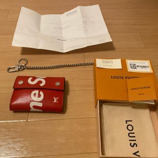 ルイヴィトン(LOUIS VUITTON)のSupreme LOUIS VUITTON 　ウォレット　財布　(折り財布)