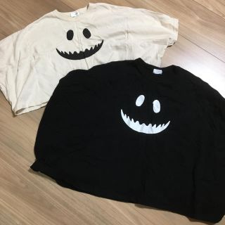 ナルミヤ インターナショナル(NARUMIYA INTERNATIONAL)のビールーム　ハロウィン服ブラックのみ(Tシャツ/カットソー)