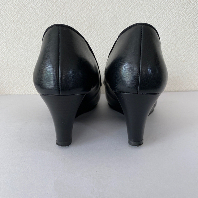 リボン付きパンプス レディースの靴/シューズ(ハイヒール/パンプス)の商品写真