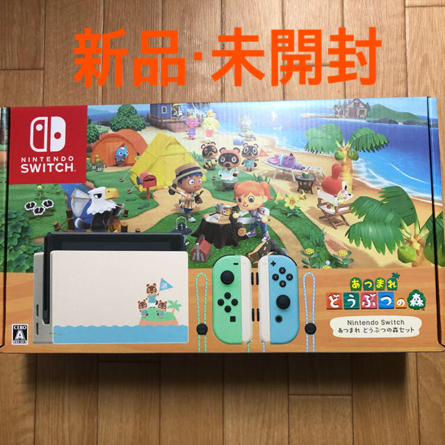 【購入者確定】Nintendo Switch あつまれどうぶつの森セット