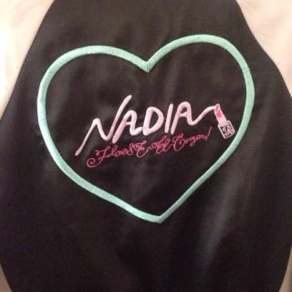 ナディア(NADIA)のNADIA ハート刺繍 スカジャン(スタジャン)