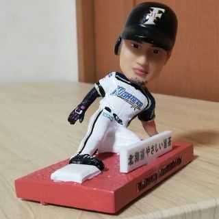 ホッカイドウニホンハムファイターズ(北海道日本ハムファイターズ)の日ハム 西川選手と中島選手 バブルヘッド(応援グッズ)