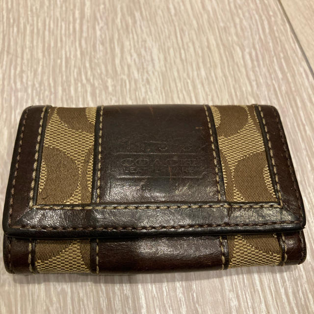 COACH(コーチ)の【coach】値下げ！500円ぽっきり！中古キーケース レディースのファッション小物(キーケース)の商品写真