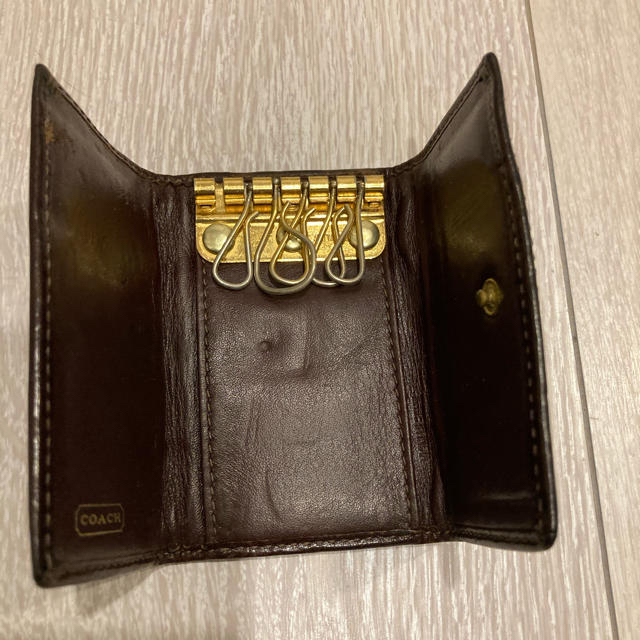 COACH(コーチ)の【coach】値下げ！500円ぽっきり！中古キーケース レディースのファッション小物(キーケース)の商品写真