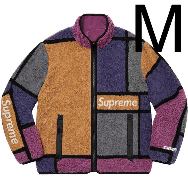 Supreme(シュプリーム)のM Supreme Reversible Colorblocked Fleece メンズのジャケット/アウター(その他)の商品写真