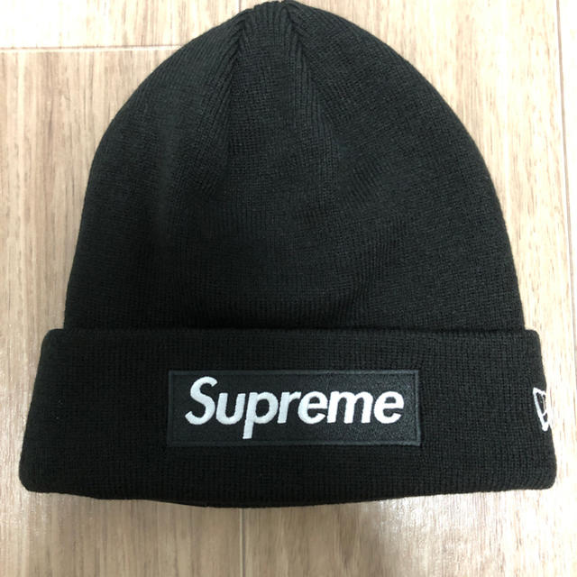 メンズSupreme NewEra Box Logo Beanie ビーニー ニット帽