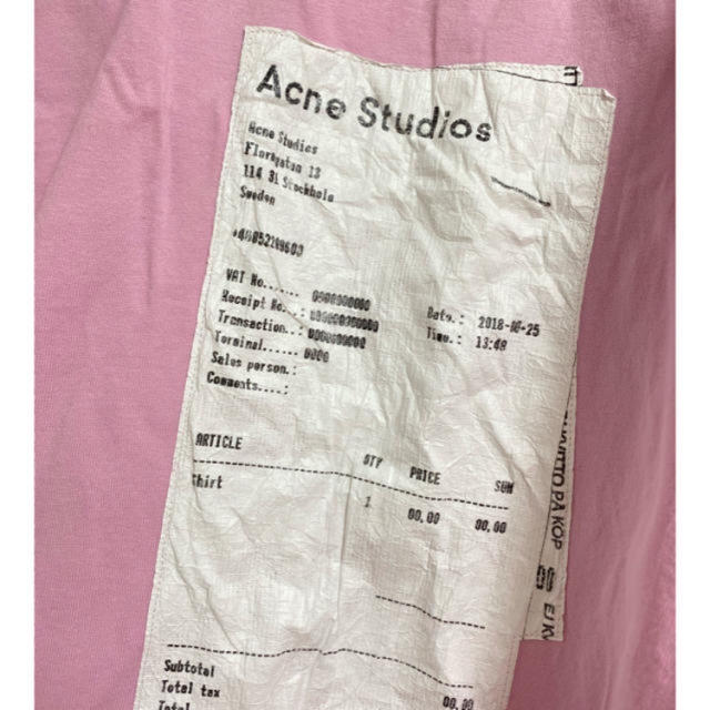 ACNE(アクネ)のAcne Studios アクネ Tシャツ レディースのトップス(Tシャツ(半袖/袖なし))の商品写真