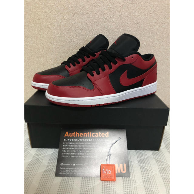 メンズNIKE Air Jordan 1 Low Varsity Red 28.0