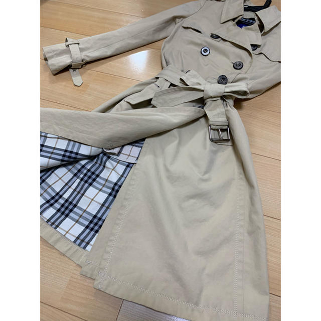BURBERRY LONDON ブルーレーベル トレンチコート【クリーニング済