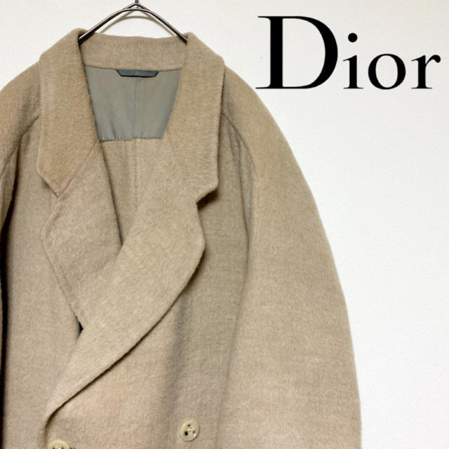 Christian Dior ウールダブルロングコート　vintage