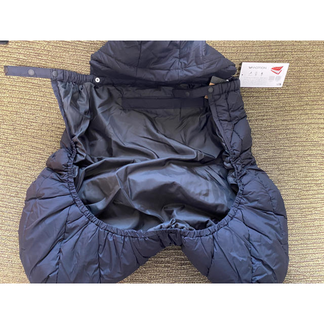 THE NORTH FACE(ザノースフェイス)の即発送　THE NORTH FACE シェルブランケット　ベビー　黒 キッズ/ベビー/マタニティのこども用ファッション小物(おくるみ/ブランケット)の商品写真