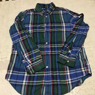 ポロラルフローレン(POLO RALPH LAUREN)のラルフローレン  チェックシャツ　160(ブラウス)