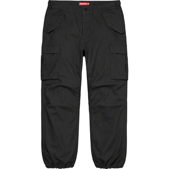 32 Supreme Cargo Pant black 20fw シュプリーム