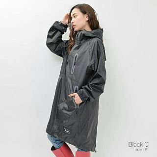 キウ(KiU)のRAIN ZIP UP kiu レインコート レインポンチョ❤フード付  雨具(レインコート)