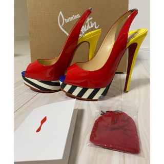 クリスチャンルブタン(Christian Louboutin)のクリスチャンルブタン👠💕エナメルオープントゥ(ハイヒール/パンプス)