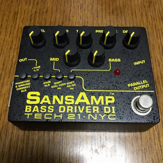 TECH21 SANSAMP BASS DRIVER DI V2 楽器のベース(ベースエフェクター)の商品写真