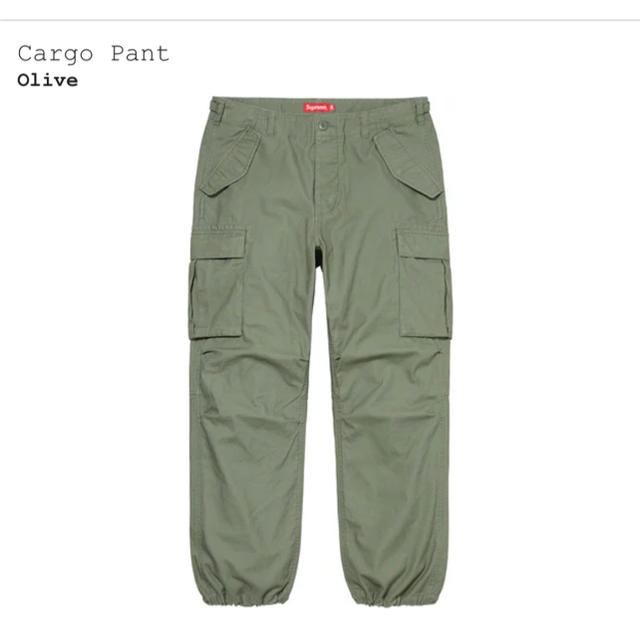 Supreme(シュプリーム)のsupreme cargo pants 30 olive オリーブ nike メンズのパンツ(ワークパンツ/カーゴパンツ)の商品写真