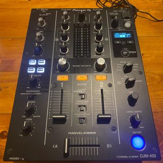 パイオニア(Pioneer)のPioneer DJM-450 19年製　美品　即日配送(DJミキサー)