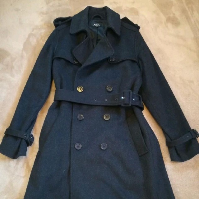 A.P.C - APC トレンチコート グレー 34 xsサイズの通販 by NOZA's shop