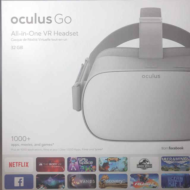 モデル】 Oculus go オキュラスゴー32GB（未開封）の通販 by caroi's shop｜ラクマ カテゴリ 