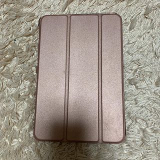 アイパッド(iPad)のiPad mini 4 iPadケース　iPadカバー　ローズゴールド(iPadケース)