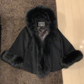 グレースコンチネンタル ファーポンチョ ジャケット | angeloawards.com