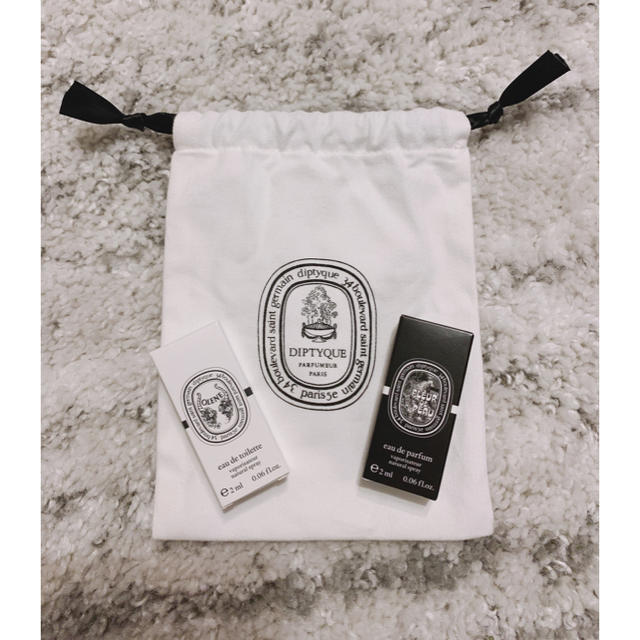 diptyque(ディプティック)の【新品】diptyque★ディプティック　香水&ポーチセット レディースのファッション小物(ポーチ)の商品写真