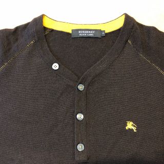 バーバリーブラックレーベル(BURBERRY BLACK LABEL)の【週末迄値下】バーバリーブラックレーベル　セーター　L(ニット/セーター)