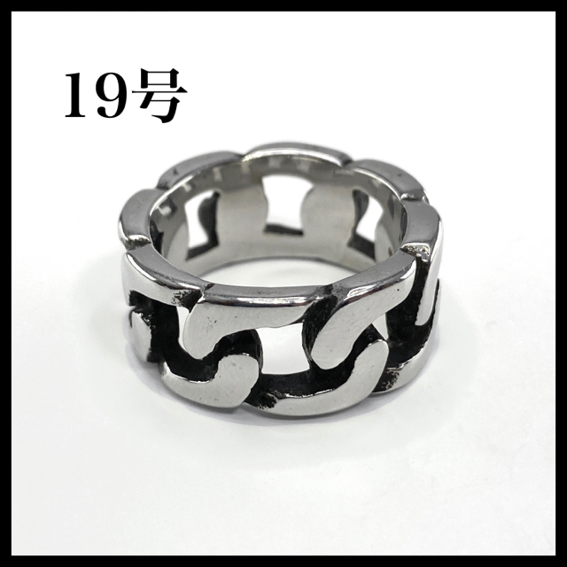 19号　チェーンリング　喜平　韓国　ファッション　指輪　品質保証　配送保証 メンズのアクセサリー(リング(指輪))の商品写真
