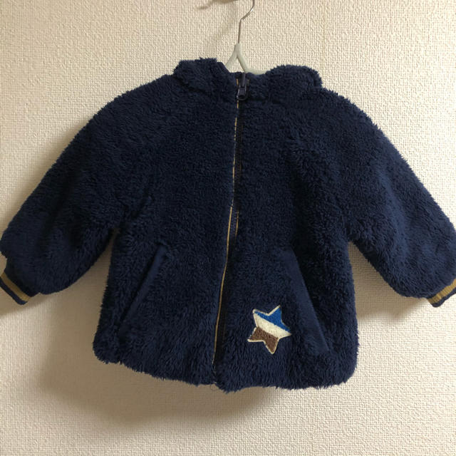 ZARA KIDS(ザラキッズ)のZARA BABY モコモコ　アウター　ブルゾン　86 キッズ/ベビー/マタニティのベビー服(~85cm)(ジャケット/コート)の商品写真