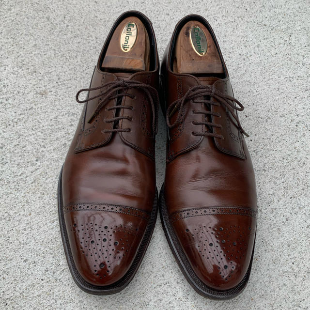 SHETLAND FOX シェットランドフォックス　ブラウン　革靴