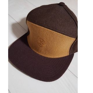 ステューシー(STUSSY)のSTUSSY ステューシー キャップ 帽子 茶色(キャップ)