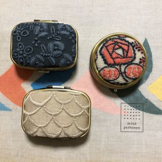 ミナペルホネン(mina perhonen)のよっち様専用　ピルケース　ハンドメイド　ミナペルホネン  (その他)