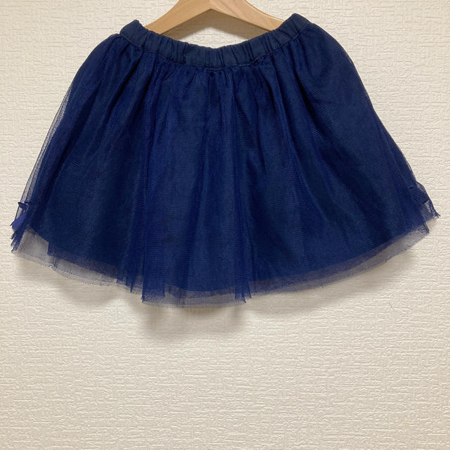 チュールスカート　120 キッズ/ベビー/マタニティのキッズ服女の子用(90cm~)(スカート)の商品写真