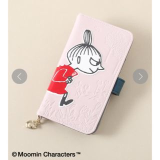 アフタヌーンティー(AfternoonTea)の完売品Moomin×Afternoon Tea/マルチフォンカバー ライトピンク(モバイルケース/カバー)