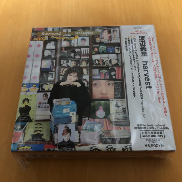 渡辺美里 harvest 初回生産限定盤 3CD+Blu-ray