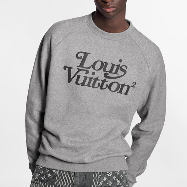 LOUIS VUITTON(ルイヴィトン)のルイヴィトン NIGO スクエアードLVスウェットシャツ トレーナー メンズのトップス(スウェット)の商品写真