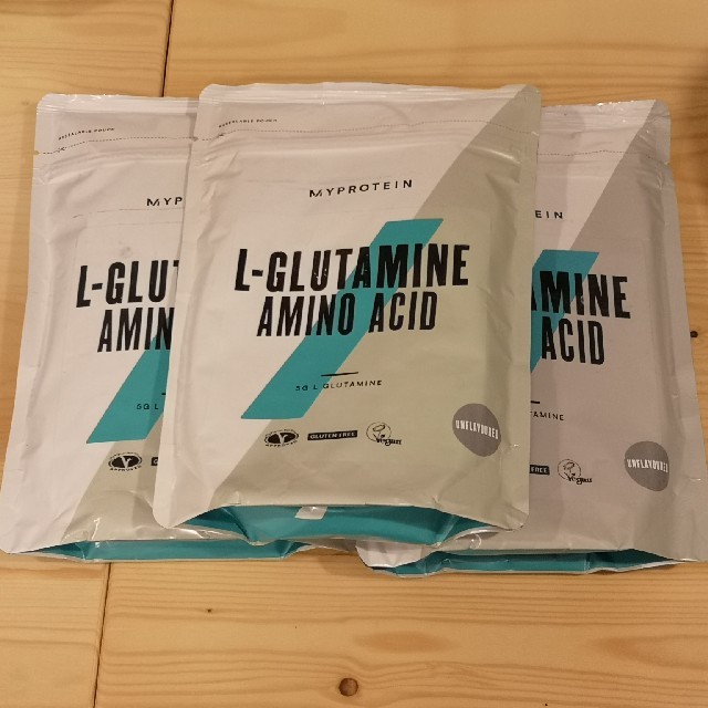 マイプロテイン L-GLUTAMINE AMINO ACID 3袋セット