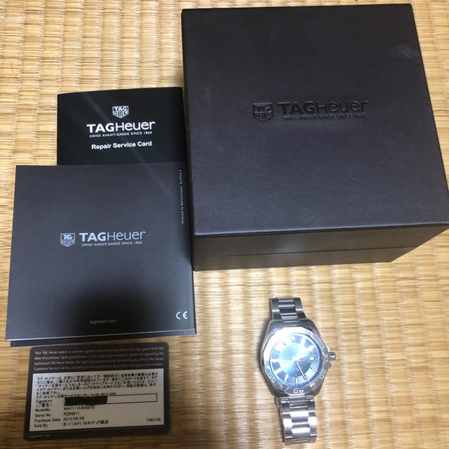 TAG Heuer - タグホイヤー 腕時計 青 ブルー メンズ