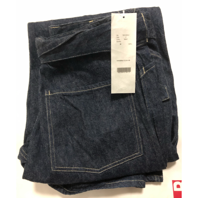 COMOLI - comoli 2020aw デニムジャケット:3、ベルテッドデニム COMOLI - comoli 2020aw デニムジャケット:3、ベルテッドデニム