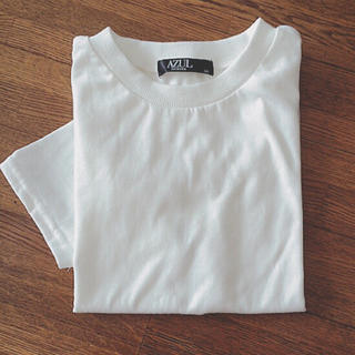 アズールバイマウジー(AZUL by moussy)のAZUL♡ホワイトT(Tシャツ(半袖/袖なし))