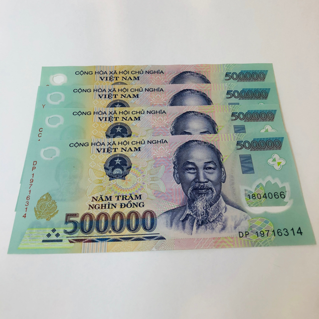 ベトナムドン旧紙幣 50,000ドン 100,000ドン 珍しい-