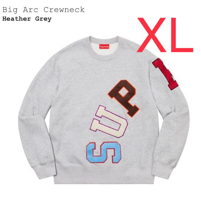 Supreme(シュプリーム)のSupreme Big Arc Crewneck XL メンズのトップス(スウェット)の商品写真