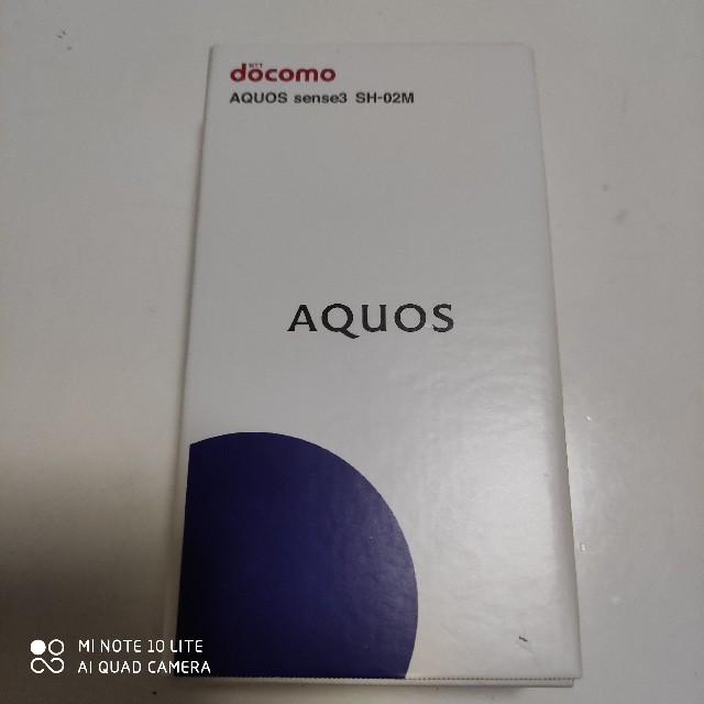 AQUOS　sense3 SH-02M