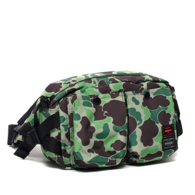 PORTER x atmos DUCK CAMO WAIST BAG ダックカモ