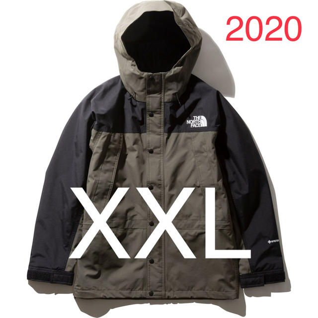 2020年 ノースフェイス　マウンテンライトジャケット　ニュートープ　XXL