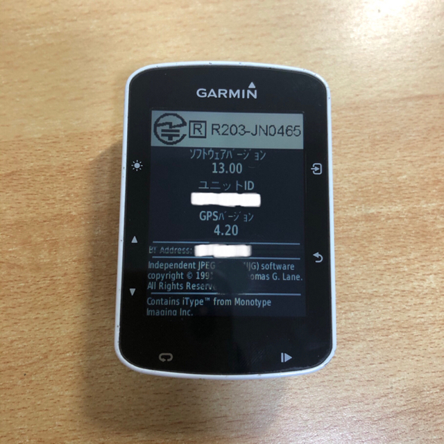 GARMIN(ガーミン)のGarmin edge 520j 本体のみ スポーツ/アウトドアの自転車(パーツ)の商品写真