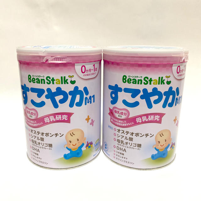 beanstalk○すこやかM1○800g缶×2缶セット